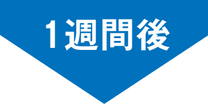 １週間後